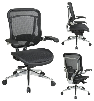 Picture of Office Star 818A, 818A-11P9C1C3 High Back Office Mesh Chair, 300 Lbs.