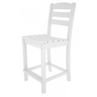 Picture of Polywood La Casa TD101, Recycled Plastic Outdoor Armless Dining Counter Chair