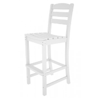 Picture of Polywood La Casa TD102, Recycled Plastic Outdoor Armless Dining Bar Chair