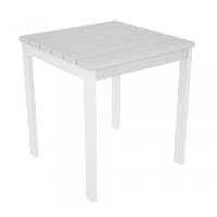Picture of Polywood Euro AT18, Recycled Plastic Outdoor 18" Square Side Table