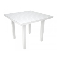 Picture of Polywood Euro AT36, Recycled Plastic Outdoor 36" Square Side Table