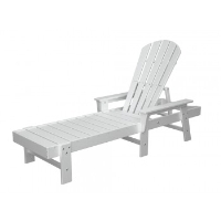 Picture of Polywood South Beach SBL30, Recycled Plastic Outdoor Chaise Lounge