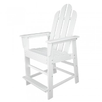 Picture of Polywood Long Island XECD24S, Recycled Plastic Outdoor Dining Counter Chair