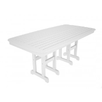 Picture of Polywood Nautical NCT3772, Recycled Plastic Outdoor 36" x 72" Dining Cafe Table