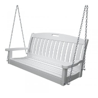 Picture of Polywood Nautical NS48, Recycled Plastic Outdoor 48" Swing