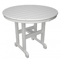 Picture of Polywood Captain RT236, Recycled Plastic Outdoor 36" Round Dining Table