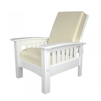 Picture of Polywood Deap Seat Mission MS3343, Outdoor Recycled Plastic with Cushion Club Chair