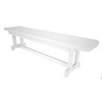 Picture of Polywood Park Havester PBB72, Outdoor Recycled Plastic Commercial 72"  Backless Bench