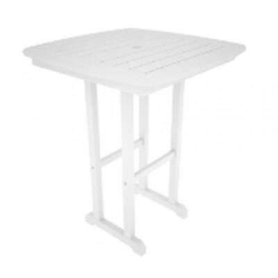 Picture of Polywood Nautical NCRT31, Outdoor Recycled Plastic 31" Counter Height Dining Table