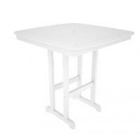 Picture of Polywood Nautical NCBT37, Outdoor Recycled Plastic 37" Bar Table