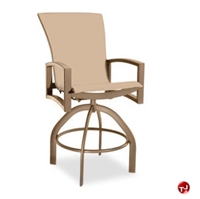 Picture of Homecrest Havenhill 4A480, Outdoor Aluminum Sling Swivel Barstool