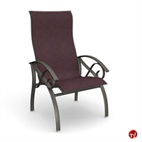 Picture of Homecrest Kensington II 40379, Outdoor Steel Sling Dining Chair