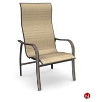 Picture of Homecrest Holly Hill 2A379, Outdoor Aluminum Sling High Back Dining Chair