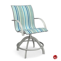 Picture of Homecrest Florida 3J780, Outdoor Aluminum Sling Swivel Rocker Balcony Stool