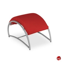 Picture of Homecrest Cirque 6012A, Outdoor Aluminum with Cushion Ottoman