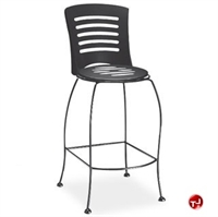 Picture of Homecrest Latte 90252, Outdoor Steel Cafe Barstool