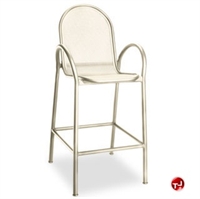 Picture of Homecrest Passport 2G240, Outdoor Aluminum Mesh Cafe Dining Barstool