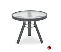 Picture of Homecrest 1732501, Outdoor Glass 36" Round Dining Table