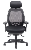 Picture of Nightingale 6100D, Ergonomic Mid Back Office Task Chair, Headrest