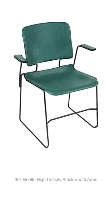 Picture of Nightingale Beetle 301, Guest Side Reception Dining Stack Chair