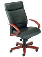 Picture of Nightingale Manno Timber 8660D, High Back Executive Office Conference Chair
