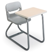Picture of KI DSD, Dorsal Student Chair and Desk Combo, Unupholstered