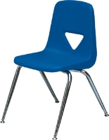 Picture of Scholar Craft 120 Series, 123 Poly Plastic Armless Classroom Stacking Chair