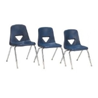 Picture of Scholar Craft 120 Series, 127-PAC Poly Plastic Classroom Stack Chair