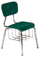 Picture of Scholar Craft 130 Series, 133-BB Poly Plastic Classroom Chair, Book Basket
