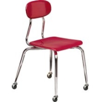 Picture of Scholar Craft 150 Series 157-C, Mobile Armless Classroom Plastic Stack Chair