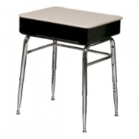 Picture of Scholar Craft 2900 Series, SC2900 Adjustable Open Front Classroom Desk, Plastic Top