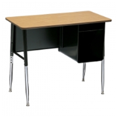 Picture of Scholar Craft 1560 Series, SC1560 Master Scholar Study Teacher Desk, Book Box