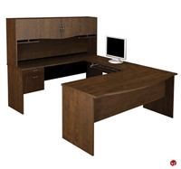 Picture of Bestar Executive 52411, 52411-69, U Shape Laminate Desk Computer Workstation