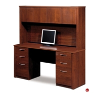 Picture of Bestar Embassy 60851, 60851-39, Laminate Credeneza Computer Desk Workstation