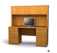 Picture of Bestar Embassy 60851, 60851-68, Laminate Credeneza Computer Desk Workstation