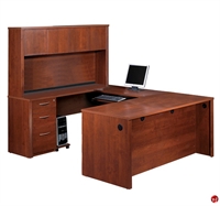 Picture of Bestar Embassy 60876 60876-39, Laminate U Shape Computer Desk Workstation