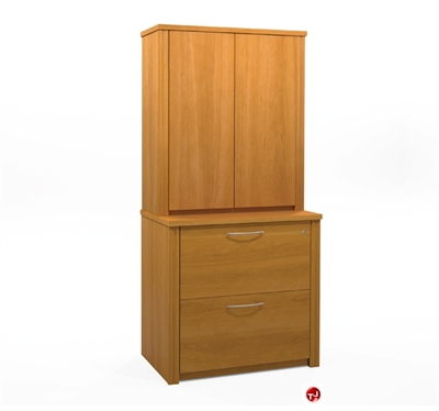 Picture of Bestar Embassy 60879, 60879-68 Laminate 36" 2 Drawer Lateral File Storage Cabinet