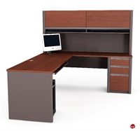 Picture of Bestar Connexion 93859, 93859-39 Contemporary L Shape Computer Desk Workstation