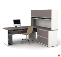Picture of Bestar Connexion 93867,93867-59 Contemporary L Shape Computer Desk Workstation