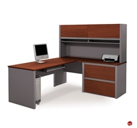 Picture of Bestar Connexion 93872,93872-39 Contemporary L Shape Computer Desk Workstation