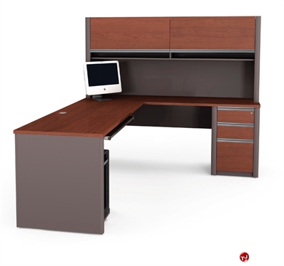 Picture of Bestar Connexion 93877,93877-39 Contemporary L Shape Computer Desk Workstation