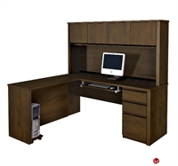 Picture of Bestar Prestige 99872, 99872-69, L Shape Office Computer Desk Workstation