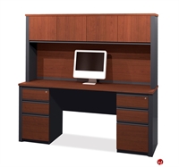 Picture of Bestar Prestige 99876, 99876-39,Storage Credenza Computer Desk Workstation