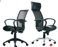 Picture of High Back YOU, Executive Mesh Office Swivel Chair, Headrest