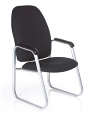 Picture of Guest Side Reception High Back Visitor Sled Base Chair