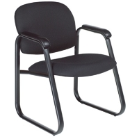 Picture of Guest Side Reception Arm Sled Base Visitor Chair