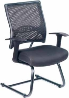 Picture of Guest Side Reception Sled Base Mesh Chair
