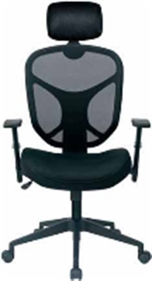 Picture of Mid Back Ergonomic Office Mesh Task Chair, Headrest