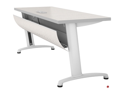 Picture of Abco Z Series 24" x 48" Training Table, Locking Curved Modesty Panel, Z32448