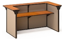 Picture of Maxon Parallel MKIT101P, Straight Reception Office Desk Workstation
